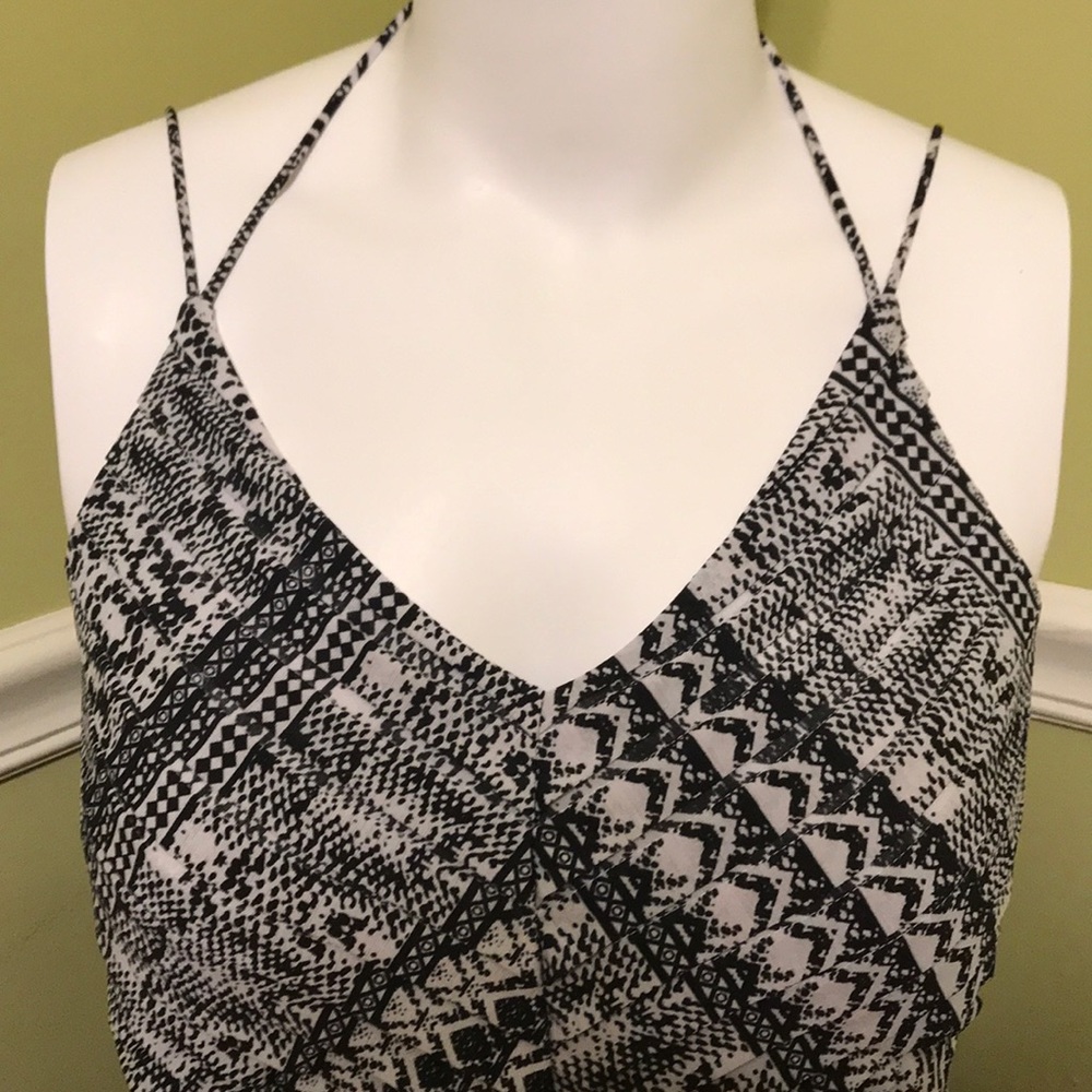 Jessica Simpson Spaghetti Strap Neck Tie Top Sz L - Picture 4 of 8